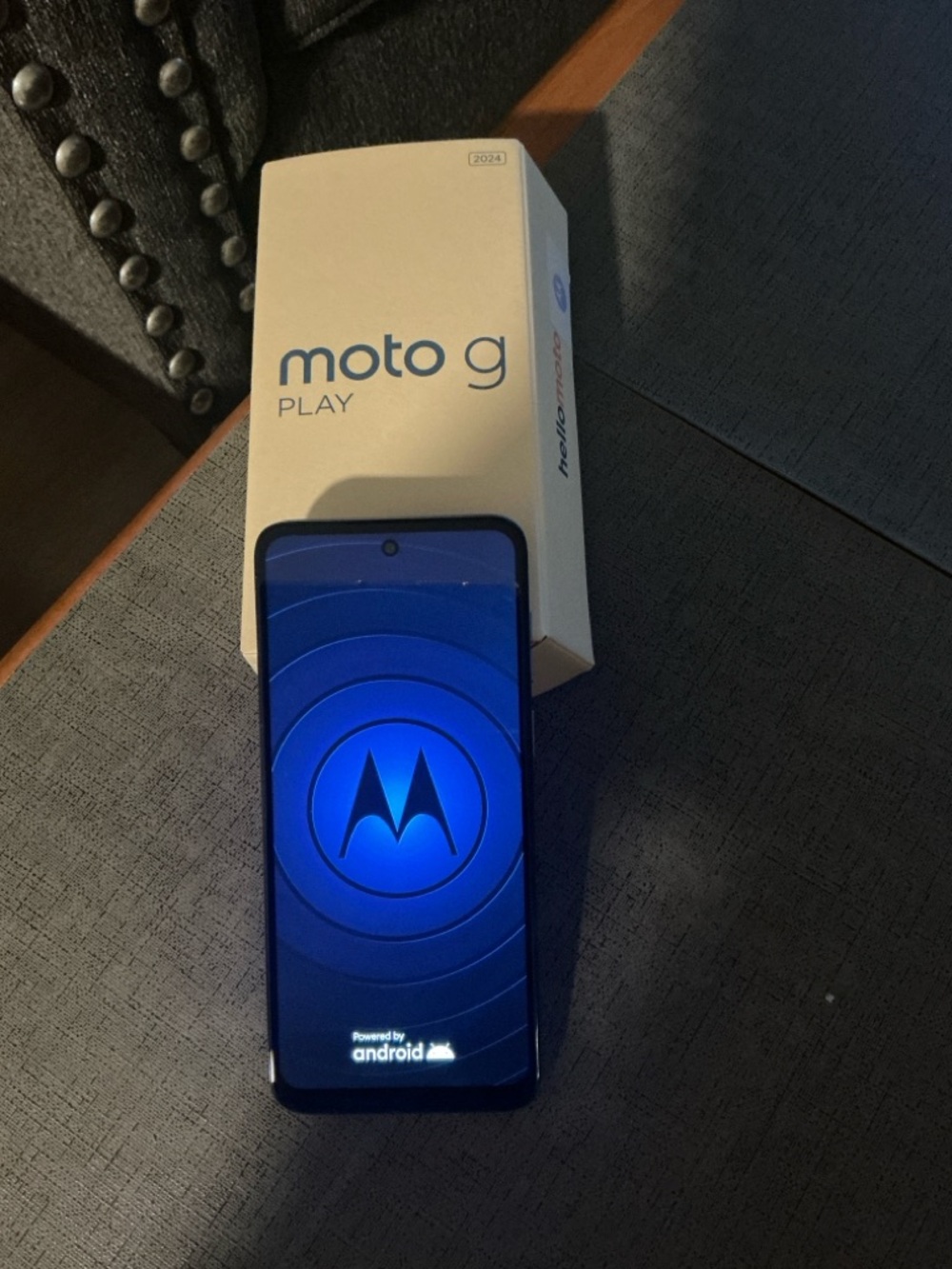 Motorola Moto G Play in blue